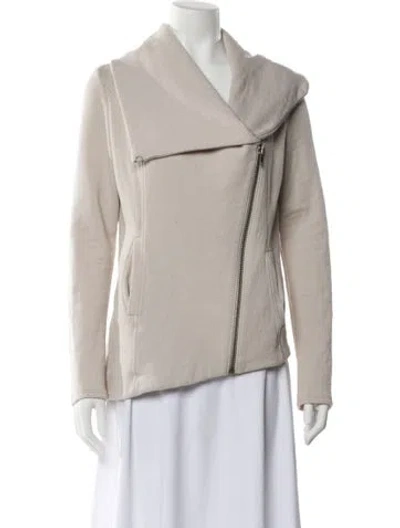 Pre-owned Helmut Lang Biker Jacket In Neutral