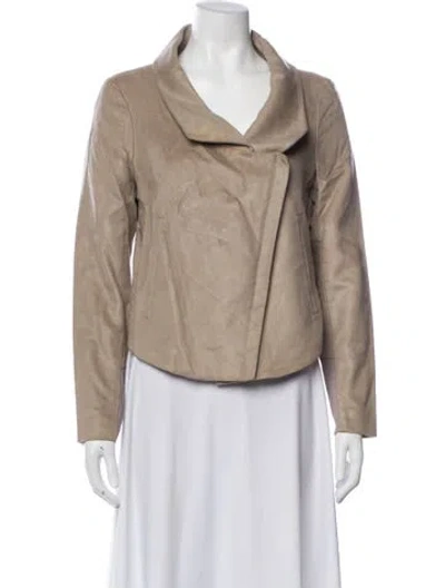 Pre-owned Helmut Lang Biker Jacket In Neutral