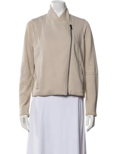 Pre-owned Helmut Lang Biker Jacket In Neutral