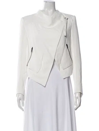 Pre-owned Helmut Lang Biker Jacket In Neutral