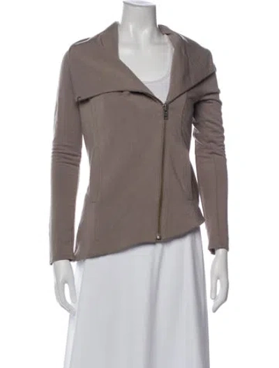 Pre-owned Helmut Lang Biker Jacket In Purple