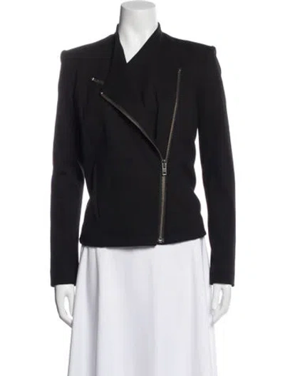 Pre-owned Helmut Lang Biker Jacket W/ Tags In Black