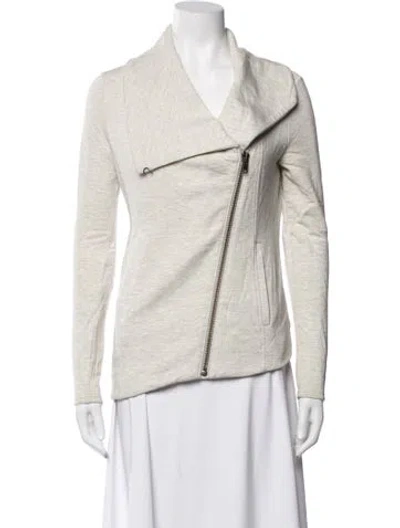 Pre-owned Helmut Lang Biker Jacket In White