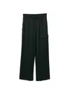 Helmut Lang Cargo Sweatpants In Black