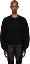 HELMUT LANG BLACK APEX SWEATER