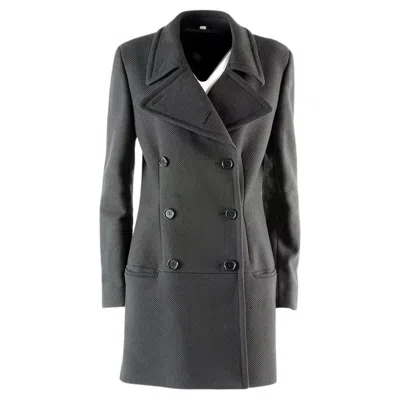Pre-owned Helmut Lang Black Coat Size 44