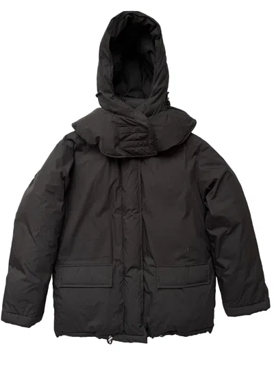 Pre-owned Helmut Lang Black Down Puffer Jacket