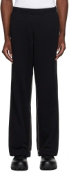 Helmut Lang Black Gusset Sweatpants In Black - 001