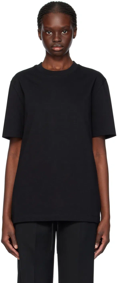 Helmut Lang Black Heavyweight T-shirt