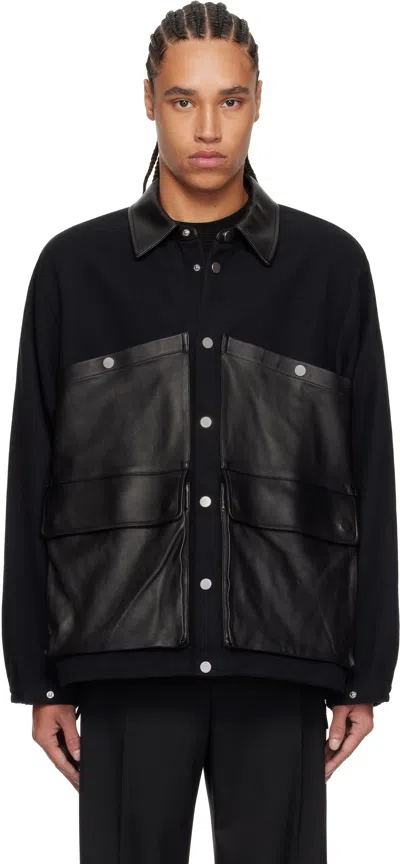 Helmut Lang Black Hunting Jacket In Black - 001