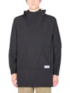 Helmut Lang Black Lightweight Nylon Windbreaker In Black