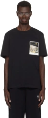 Helmut Lang Man T-shirt Black Size M Cotton In Black