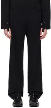 Helmut Lang Black Seatbelt Sweatpants In Black