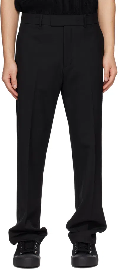 Helmut Lang Black Suit Trousers