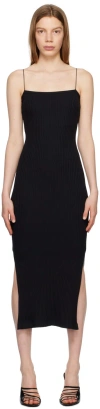 Helmut Lang Black Tank Maxi Dress In Black - 001