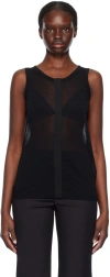 Helmut Lang Two Way Tank In Black