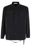 Helmut Lang Black Uniform Shirt