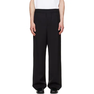 Helmut Lang Black Wardrobe Pull-on Trousers