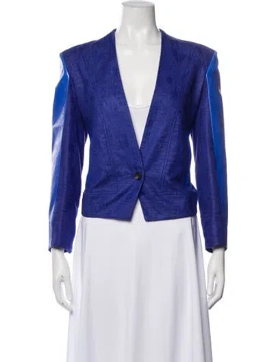 Pre-owned Helmut Lang Blazer In Blue