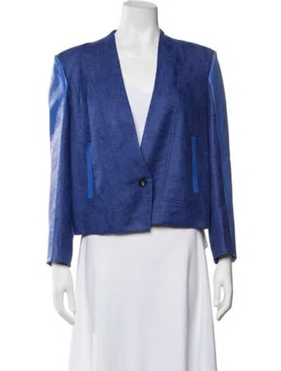 Pre-owned Helmut Lang Blazer In Blue