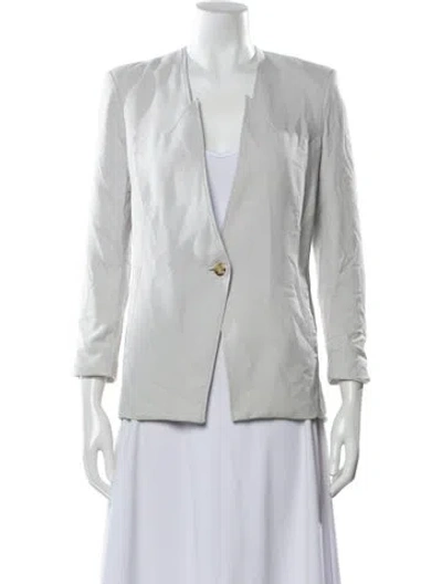 Pre-owned Helmut Lang Blazer In Gray
