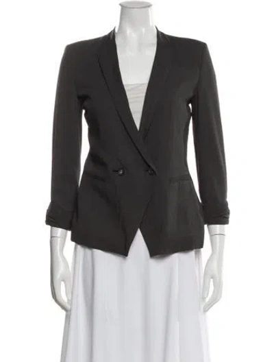Pre-owned Helmut Lang Blazer In Gray