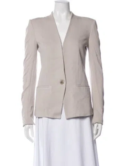 Pre-owned Helmut Lang Blazer In Gray