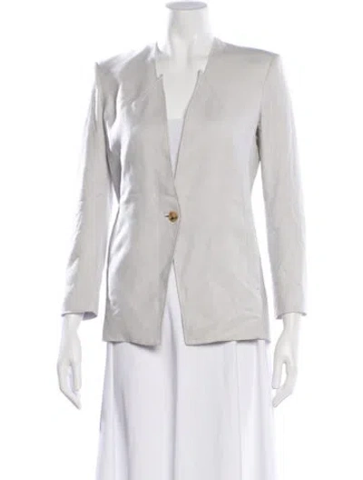 Pre-owned Helmut Lang Blazer In Gray