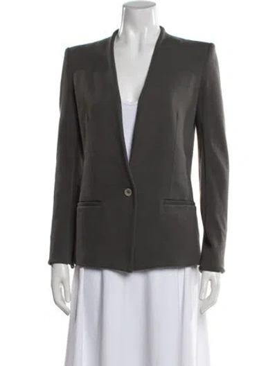 Pre-owned Helmut Lang Blazer In Gray