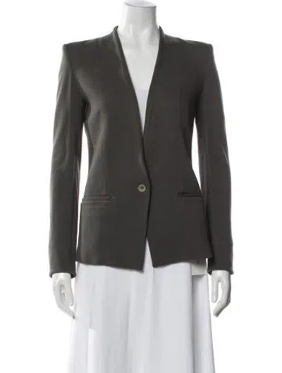 Pre-owned Helmut Lang Blazer In Gray