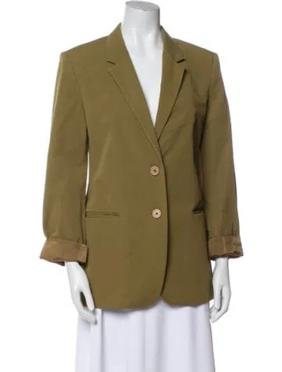Pre-owned Helmut Lang Blazer In Green