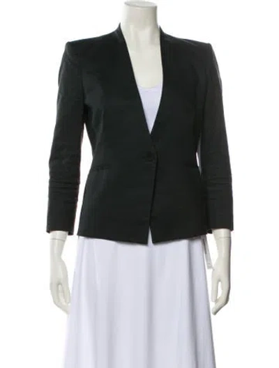 Pre-owned Helmut Lang Blazer In Green
