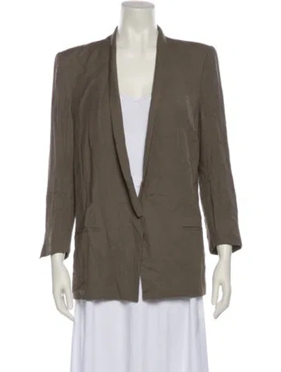 Pre-owned Helmut Lang Blazer In Green