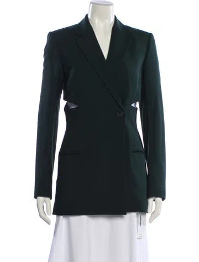 Pre-owned Helmut Lang Blazer In Green