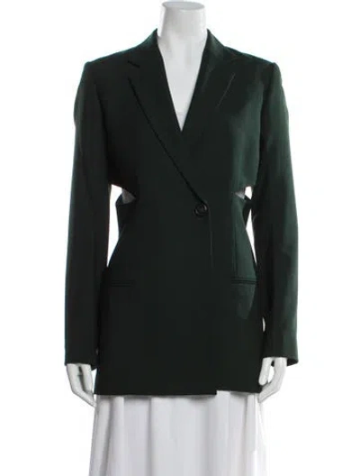 Pre-owned Helmut Lang Blazer In Green
