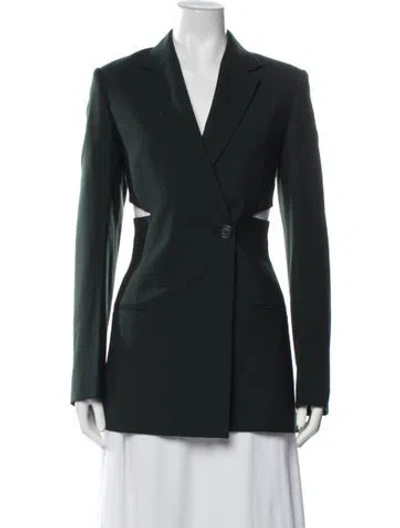 Pre-owned Helmut Lang Blazer In Green