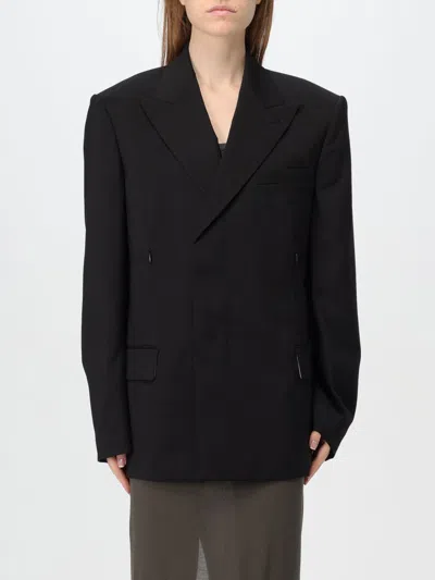 HELMUT LANG BLAZER HELMUT LANG WOMAN COLOR BLACK,F80175002