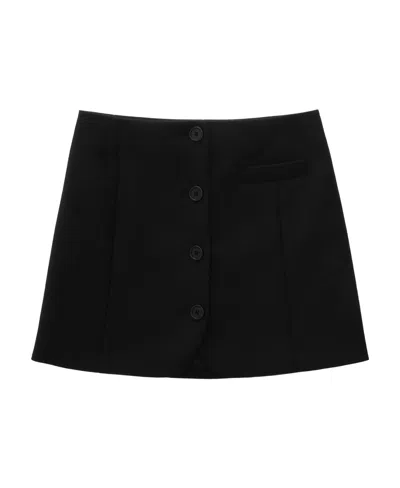 Helmut Lang Blazer-inspired Mini Skirt In Black