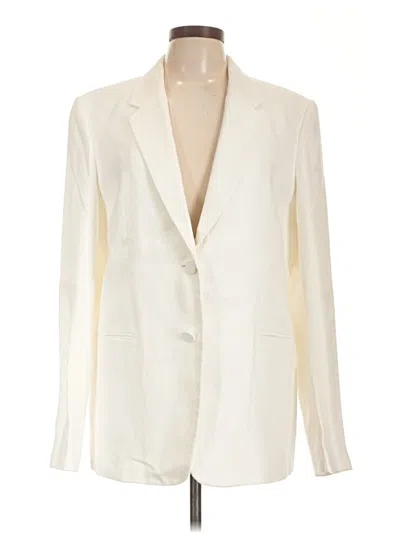 Pre-owned Helmut Lang Blazer Jacket In Ivory