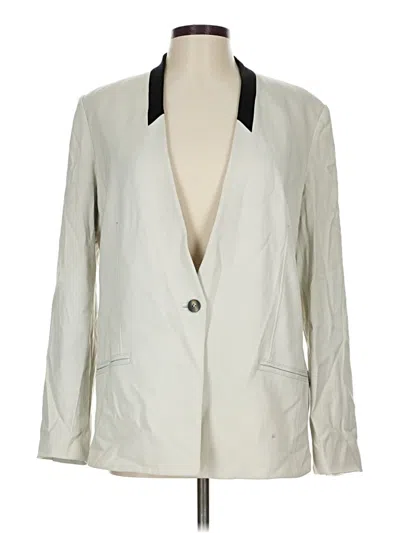 Pre-owned Helmut Lang Blazer Jacket In White