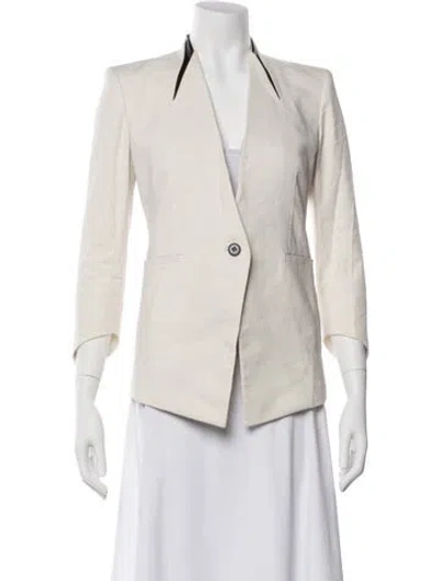 Pre-owned Helmut Lang Blazer In Neutral