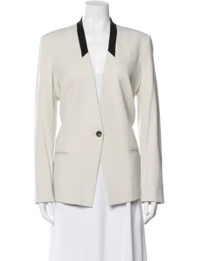 Pre-owned Helmut Lang Blazer In Neutral