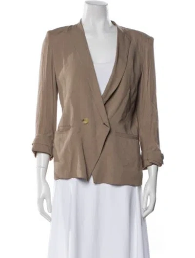 Pre-owned Helmut Lang Blazer In Neutral