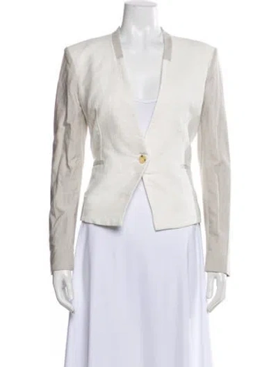 Pre-owned Helmut Lang Blazer In Neutral