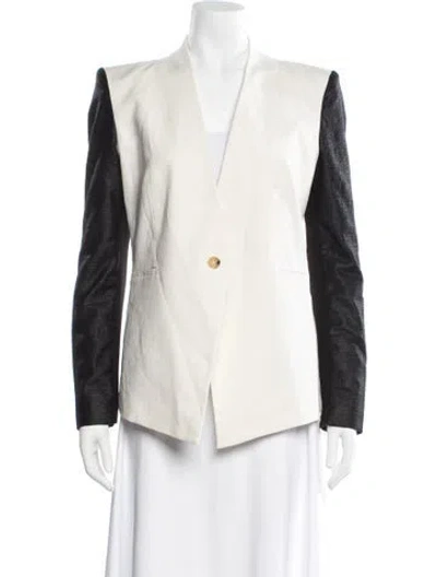 Pre-owned Helmut Lang Blazer In Neutral