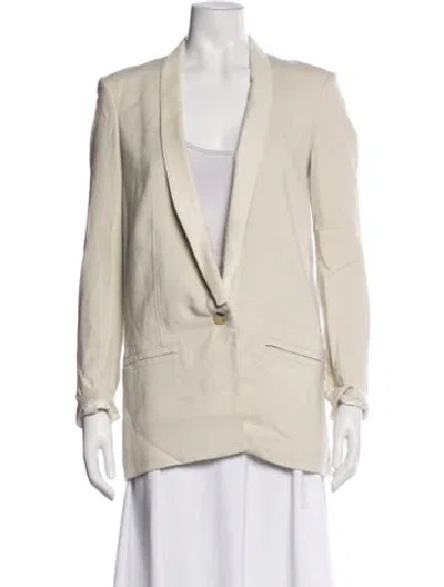 Pre-owned Helmut Lang Blazer In Neutral