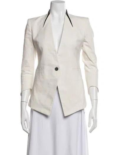 Pre-owned Helmut Lang Blazer In Neutral