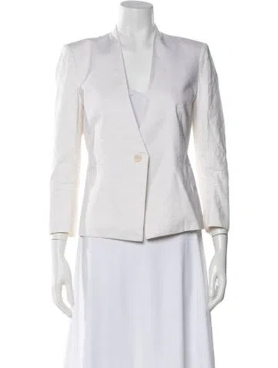 Pre-owned Helmut Lang Blazer In Neutral