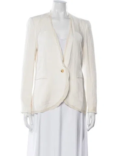 Pre-owned Helmut Lang Blazer In Neutrals