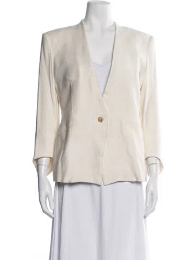 Pre-owned Helmut Lang Blazer In Neutrals